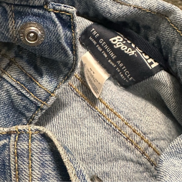 OshKosh B'gosh Blue Unisex Trucker Jean Denim Jacket for Kids Size 5T 5 - Picture 5 of 9
